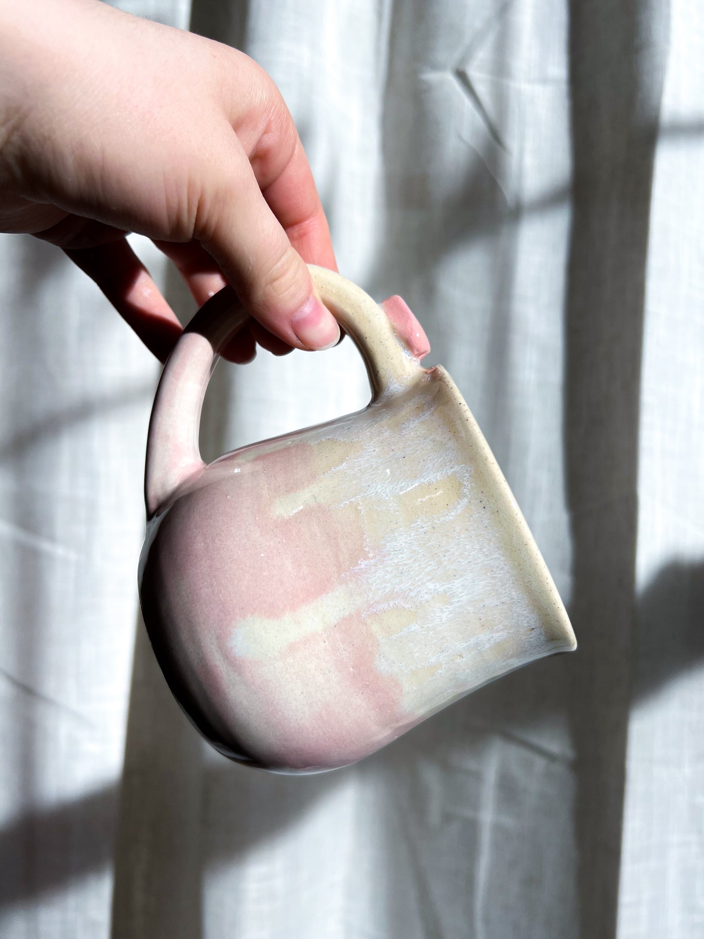 Pink Heart Mug