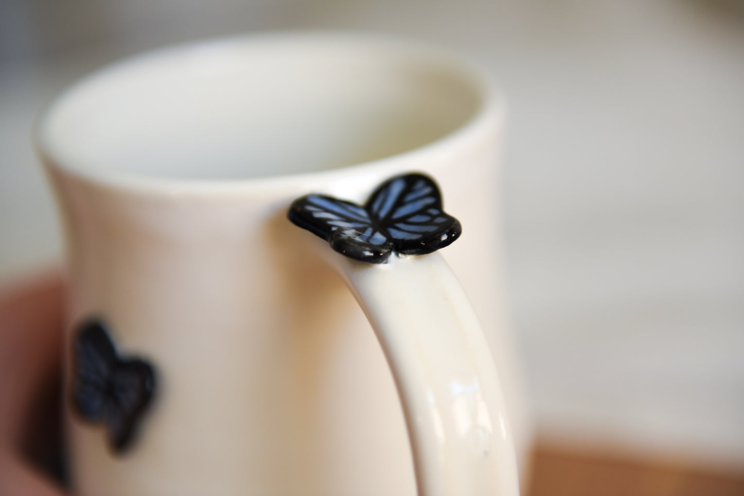 Blue Butterflies Mug